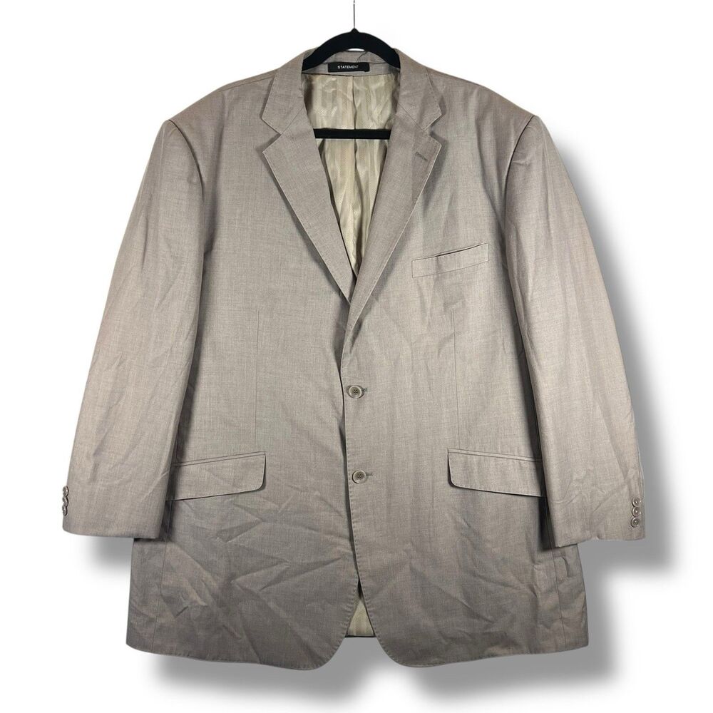 Statement Italy‎ Confidence Tan Blazer Men's 46L